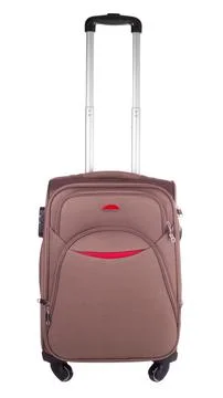 Suitcase with telescopic handle Stock Photos