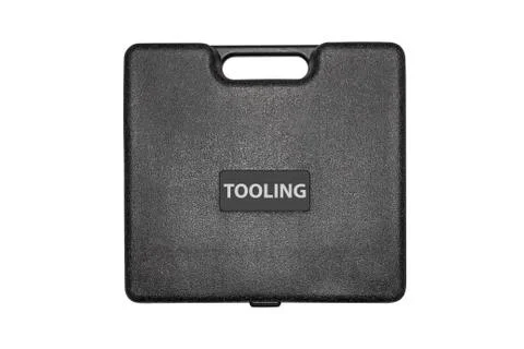 Suitcase for tools on a white background. Stock Photos