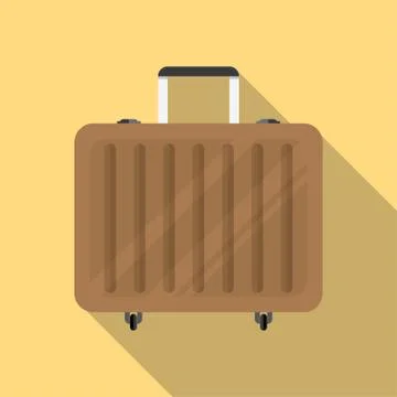 Suitcase vector icon Stock Illustration