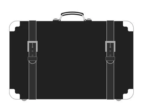 Suitcase vector Illustrazione stock