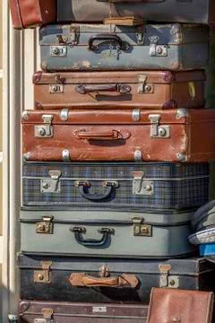 Suitcases Stock Photos