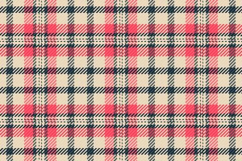 Suite background texture pattern, screen vector tartan seamless. Thin check.. 스톡 일러스트