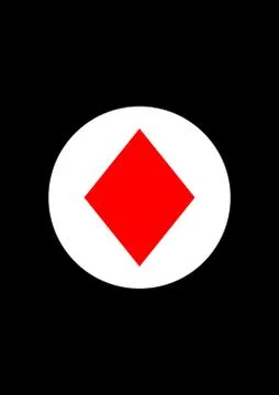 Suits of a deck of playing cards on the table. Illustrazione stock