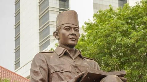 Sukarno Statue Stock Photos
