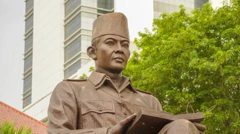 Sukarno Statue Stock Photos
