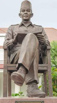 Sukarno Statue Stock Photos