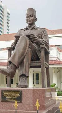 Sukarno Statue Stock Photos