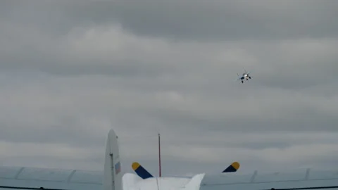 Sukhoi Su-34 Fullback during the demonstration flight Stock-Footage 95734024