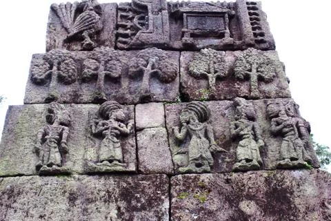 Sukuh Temple Fotos de archivo