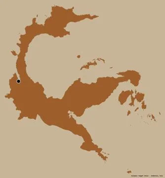 Sulawesi Tengah, province of Indonesia, on solid. Pattern 스톡 일러스트