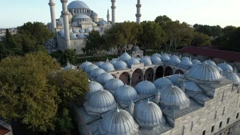 Suleymaniye mosque and complex Stock Footage 219236441