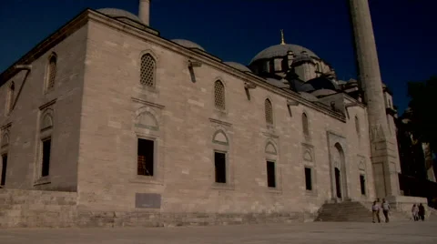 Suleymaniye mosque Stock Footage 48236619