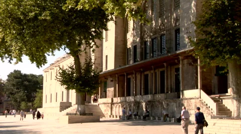 Suleymaniye mosque Stock Footage 48236763