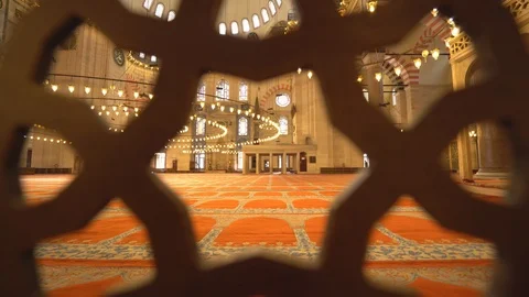 Suleymaniye Mosque Stock Footage 93512513