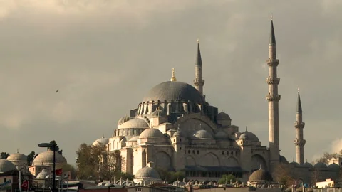 Suleymaniye Mosque Stock Footage 327569935