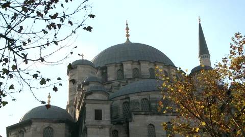 Suleymaniye Mosque Video stock 327570378