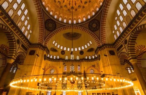 Suleymaniye mosque Stock Photos