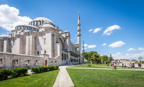 Suleymaniye mosque Stock Photos