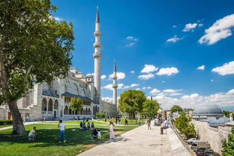 Suleymaniye mosque Stock Photos