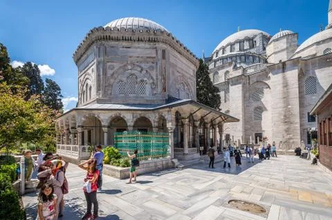 Suleymaniye mosque Stock Photos