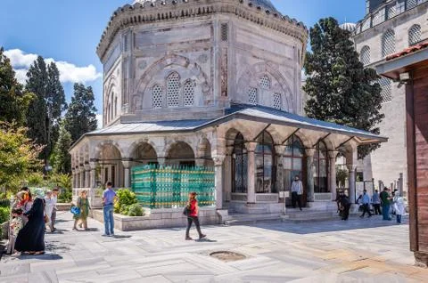 Suleymaniye mosque Stock Photos