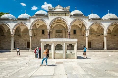 Suleymaniye mosque Stock Photos