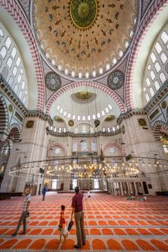 Suleymaniye mosque Stock Photos