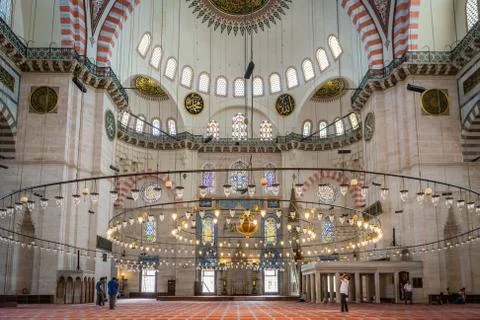 Suleymaniye mosque Stock Photos