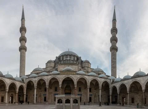 Suleymaniye mosque Stock Photos