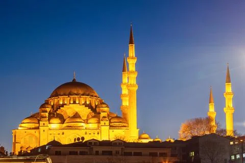 Suleymaniye Mosque Stock Photos