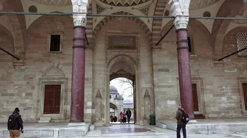  Suleymaniye Mosque, Turkey Stock Footage 87961706