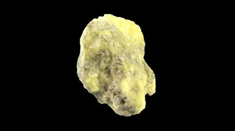Sulfur isolated Video stock 35173103
