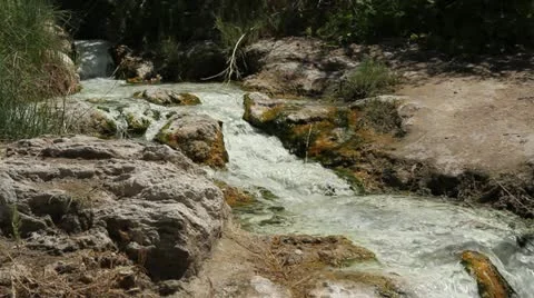 Sulfur Spring Stock Footage 22795067