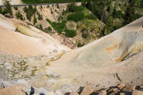 Sulfur Spring Foto stock