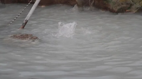 Sulfur well 스톡 동영상 29329752