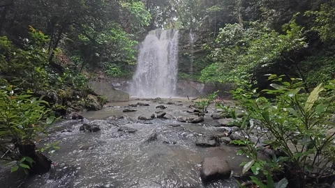 Sulok Waterfall Stock Footage 304376460