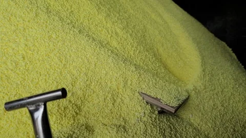 Sulphur Stock Footage 134111048