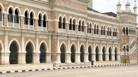 Sultan Abdul Samad Building exterior Stock Footage 231699161