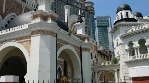 Sultan Abdul Samad Building, Kuala Lumpur, Malaysia Stock Footage 277605539