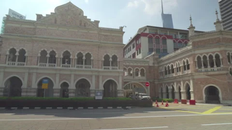 The Sultan Abdul Samad Building in Kuala Lumpur, Malaysia Stock Footage 311373796