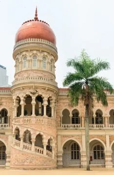 Sultan abdul samad building in kuala lumpur Stock Photos