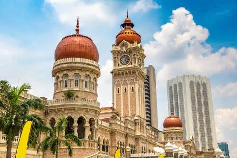 Sultan Abdul Samad building in Kuala Lumpur Fotos de archivo