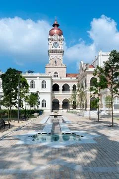 Sultan Abdul Samad Building Kuala Lumpur Malaysia Stock Photos