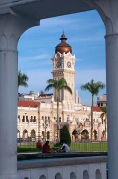 Sultan Abdul Samad Building Stock Photos
