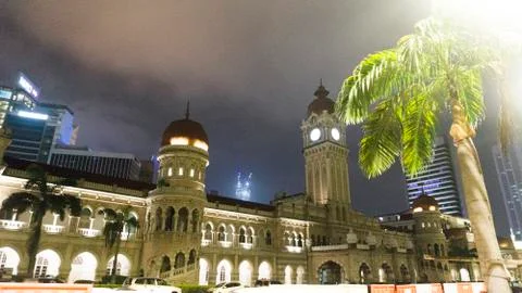Sultan Abdul Samad Building Foto stock