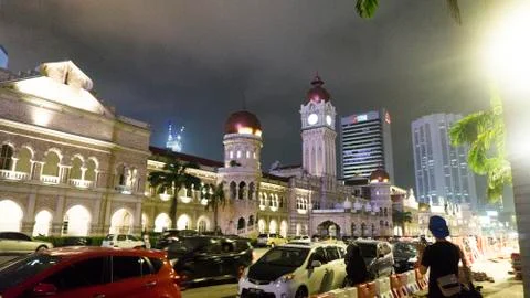 Sultan Abdul Samad Building Stock Photos