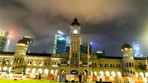 Sultan Abdul Samad Building Foto stock