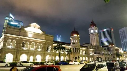 Sultan Abdul Samad Building Foto stock