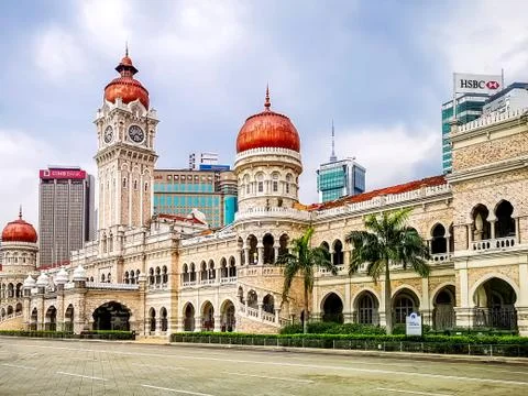 Sultan Abdul Samad Building Stock Photos