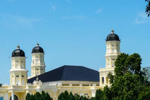Sultan Abu Bakar State Mosque in Johor Bharu Malaysia - Image Stock Photos